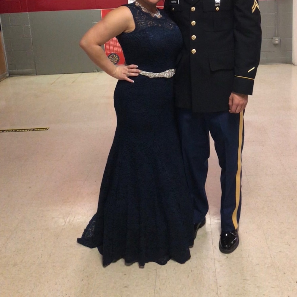 Navy Blue Dress